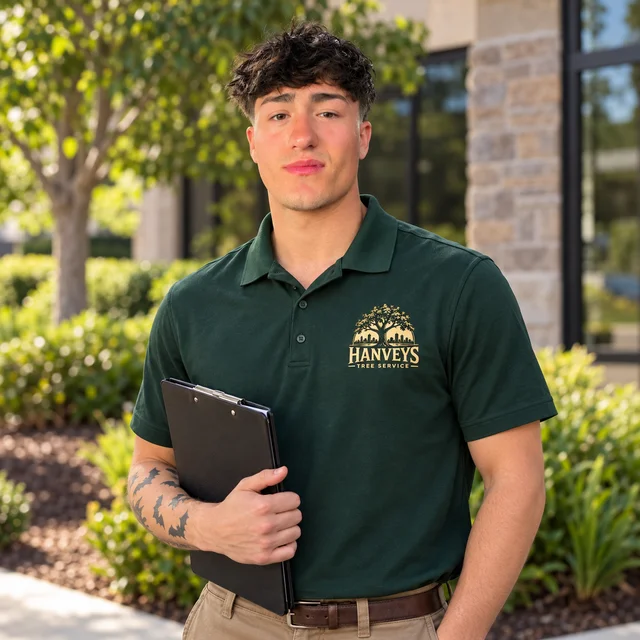 Tyson Hanvey, owner of Hanvey’s Tree Service