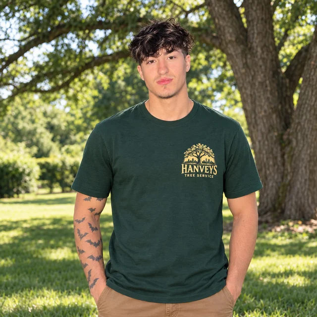 Tyson Hanvey, owner of Hanvey’s Tree Service